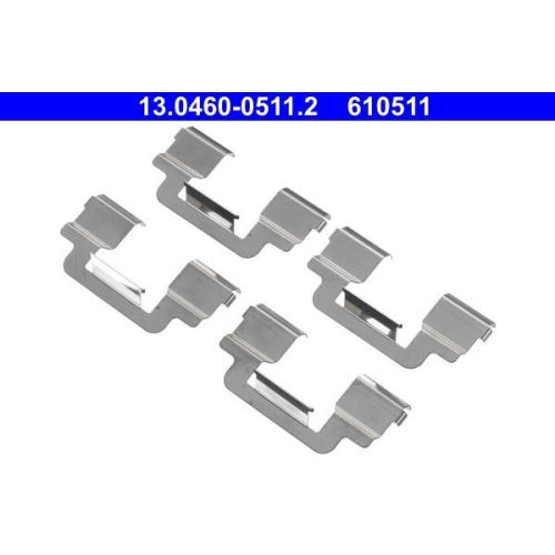ATE Zubeh&ouml;rsatz, Scheibenbremsbelag 13.0460-0511.2