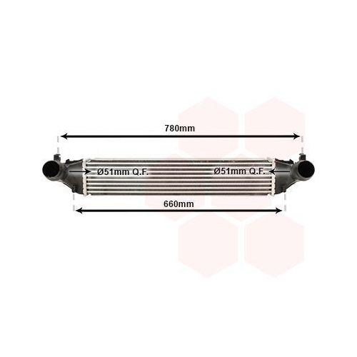 VAN WEZEL Ladeluftk&uuml;hler 37014700