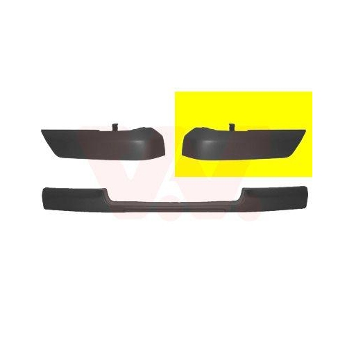 VAN WEZEL Zier-/Schutzleiste, Sto&szlig;f&auml;nger 1611583