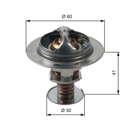 GATES Thermostat, K&uuml;hlmittel TH34882G1