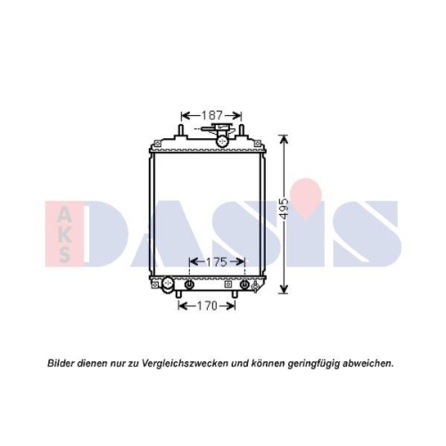 AKS DASIS K&uuml;hler, Motork&uuml;hlung 360027N