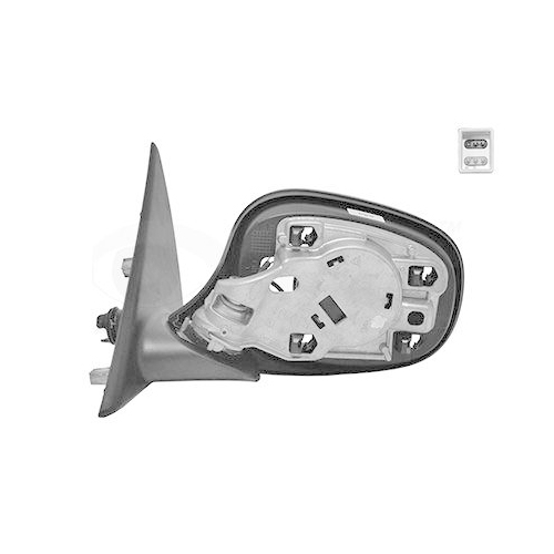 VAN WEZEL Au&szlig;enspiegel * HAGUS * 0667857U