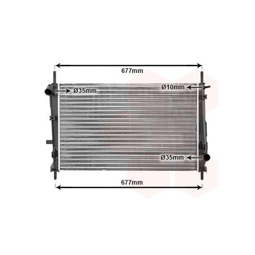 VAN WEZEL K&uuml;hler, Motork&uuml;hlung 18002185