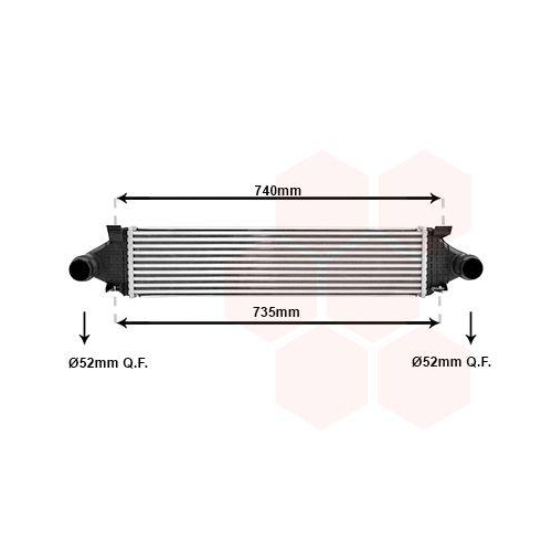 VAN WEZEL Ladeluftk&uuml;hler 59014703