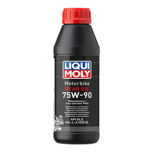 Getriebe&ouml;l LIQUI MOLY 1516 Motorbike Gear Oil Motorrad 75W-90 Getriebe 500 ml