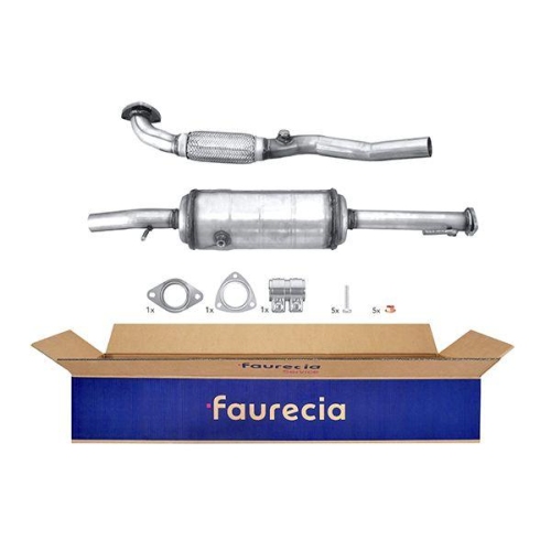 HELLA Ru&szlig;-/Partikelfilter, Abgasanlage Easy2Fit &ndash; PARTNERED with Faurecia 8LG 366 070-811