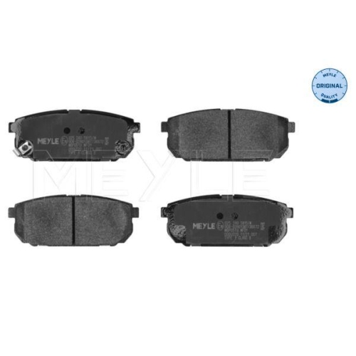 MEYLE Bremsbelagsatz, Scheibenbremse MEYLE-ORIGINAL: True to OE. 025 240 5815/W
