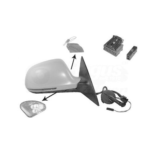 VAN WEZEL Au&szlig;enspiegel * HAGUS * 0341818