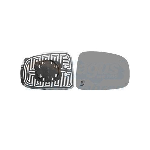 VAN WEZEL Spiegelglas, Au&szlig;enspiegel * HAGUS * 1897837