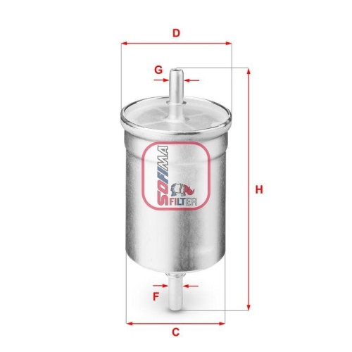SOFIMA Kraftstofffilter S 1710 B