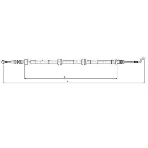 TEXTAR Seilzug, Feststellbremse 44046500