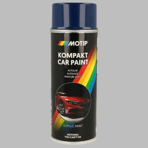Spr&uuml;hfarbe Autolack Kompakt Spray Kompakt 44840 blau hochgl&auml;nzend 400ml MOTIP