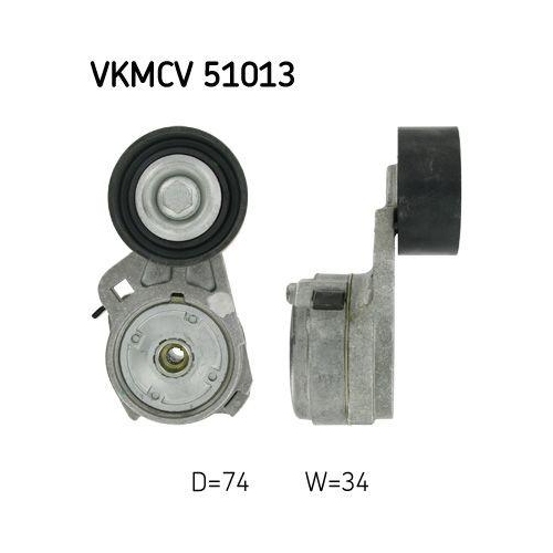 SKF Riemenspanner, Keilrippenriemen VKMCV 51013