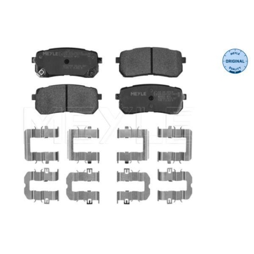 MEYLE Bremsbelagsatz, Scheibenbremse MEYLE-ORIGINAL: True to OE. 025 245 5915/W