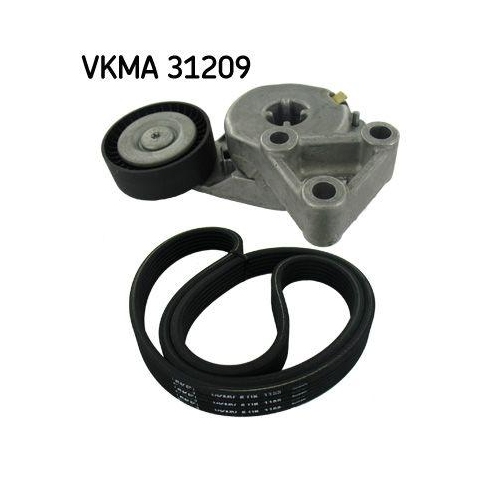 SKF Keilrippenriemensatz VKMA 31209