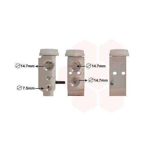 VAN WEZEL Expansionsventil, Klimaanlage 83001195