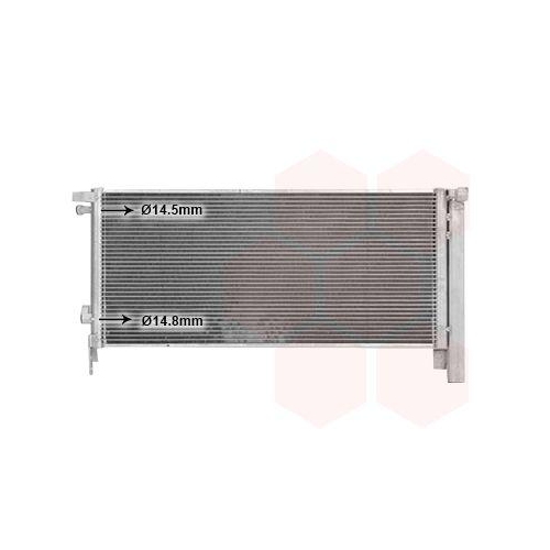 VAN WEZEL Kondensator, Klimaanlage 53015715