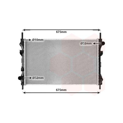 VAN WEZEL K&uuml;hler, Motork&uuml;hlung 18002319