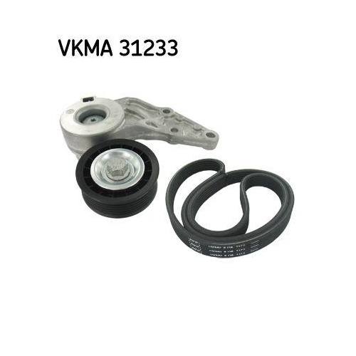 SKF Keilrippenriemensatz VKMA 31233