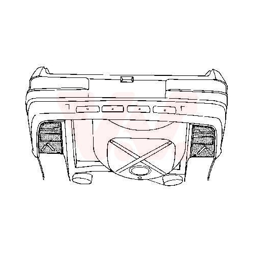 VAN WEZEL Karosserieboden, Koffer-/Laderaum 3010333
