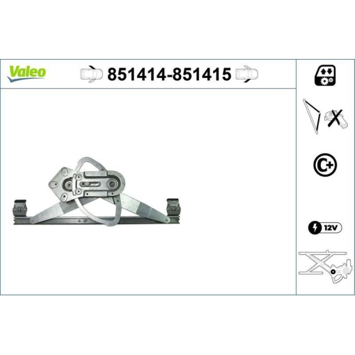 VALEO Fensterheber 851414