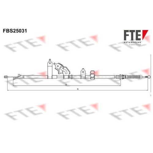 FTE Seilzug, Feststellbremse 9250620