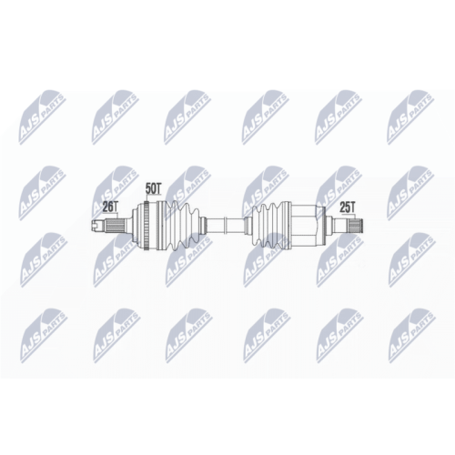 NTY Antriebswelle NPW-HD-040