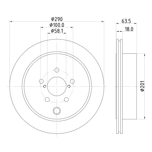 DON Bremsscheibe PCD15442
