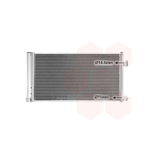 VAN WEZEL Kondensator, Klimaanlage 77015700