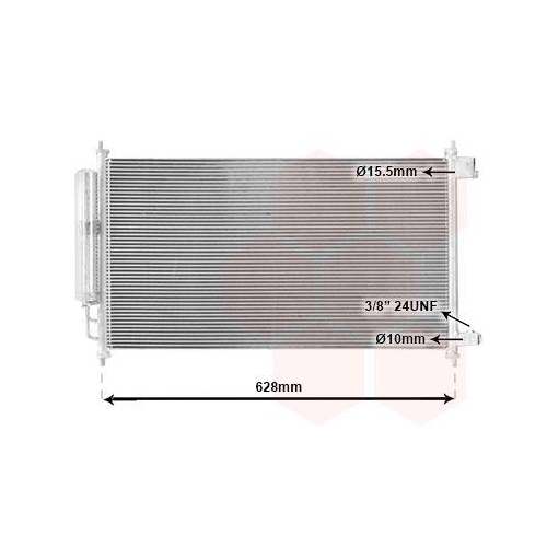VAN WEZEL Kondensator, Klimaanlage 33005372