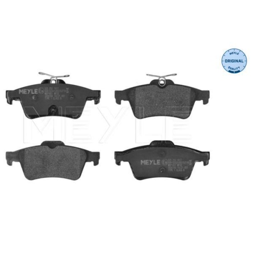 MEYLE Bremsbelagsatz, Scheibenbremse MEYLE-ORIGINAL: True to OE. 025 252 1817