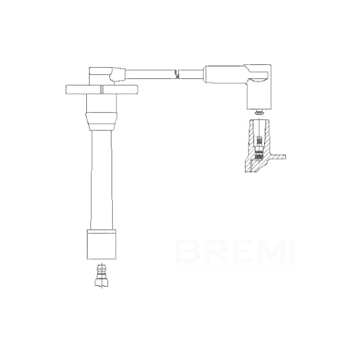 BREMI Zündleitung 6A41/36