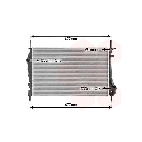 VAN WEZEL K&uuml;hler, Motork&uuml;hlung 18002337