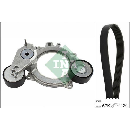 Schaeffler INA Keilrippenriemensatz 529 0573 10