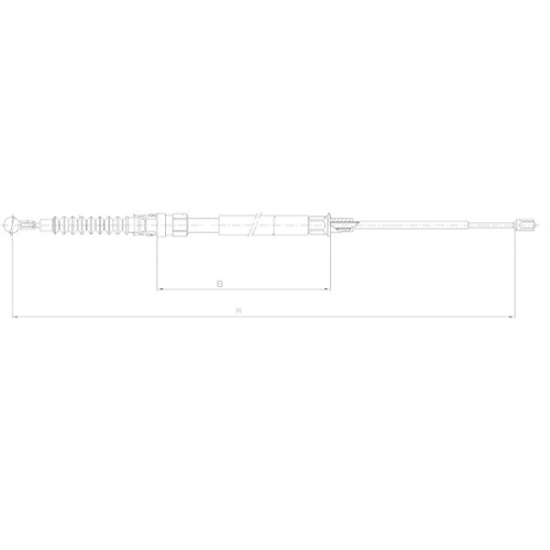 TEXTAR Seilzug, Feststellbremse 44044700