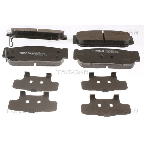 TRISCAN Bremsbelagsatz, Scheibenbremse 8110 18015