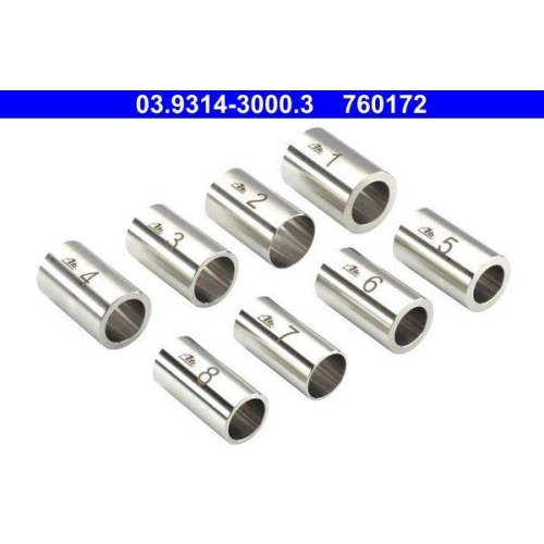 ATE Montageh&uuml;lsensatz, Bremsscheibe/-trommel 03.9314-3000.3