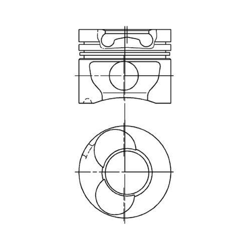 KOLBENSCHMIDT Kolben 94823700