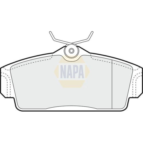 NAPA Bremsbelagsatz, Scheibenbremse NAPA NBP1474