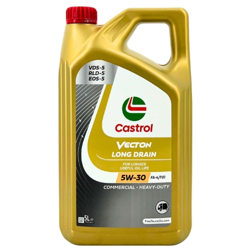 Motor&ouml;l Castrol Vecton Long Drain 5W-30 Volvo ACEA F01 API FA4F01 5 Liter 16188A