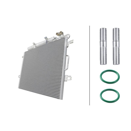 HELLA Kondensator, Klimaanlage >>> Easy2Fit <<< 8FC 366 220-401