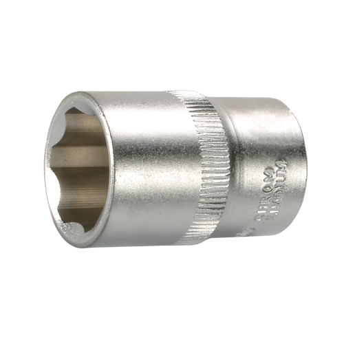 Steckschl&uuml;sseleinsatz, 1/2 Zoll Wellen-Profil, 24 mm SW Stahl 07620L-E24