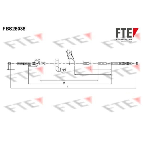 FTE Seilzug, Feststellbremse 9250627