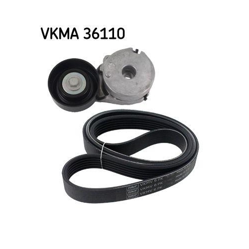 SKF Keilrippenriemensatz VKMA 36110
