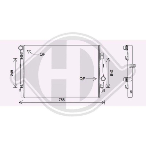 DIEDERICHS K&uuml;hler, Motork&uuml;hlung DIEDERICHS Climate DCM3868