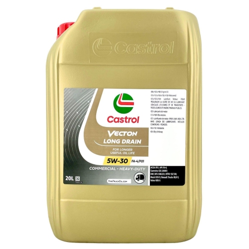 Motor&ouml;l Castrol Vecton Long Drain 5W-30 FA-4/F01 Volvo VDS-5 RVI RLD-5 20 Liter