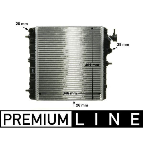 MAHLE K&uuml;hler, Motork&uuml;hlung BEHR *** PREMIUM LINE *** CR 1116 000P