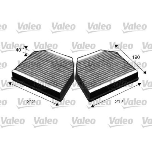 VALEO Filter, Innenraumluft VALEO PROTECT 715621