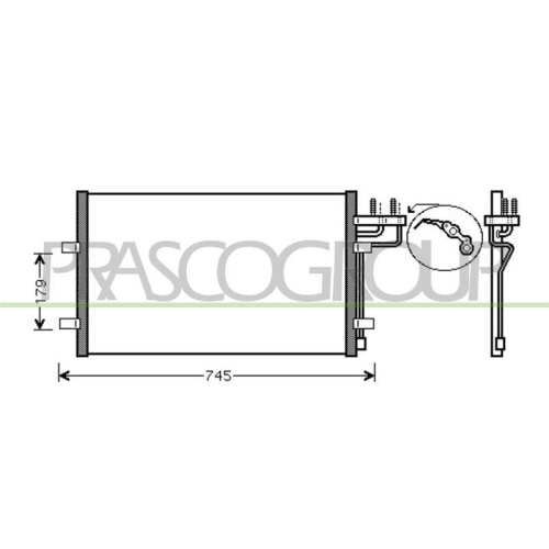 PRASCO Kondensator, Klimaanlage PrascoSelection FD422C001
