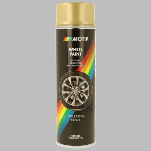 Spr&uuml;hlack Spray Felgengold 500ml MOTIP 04008